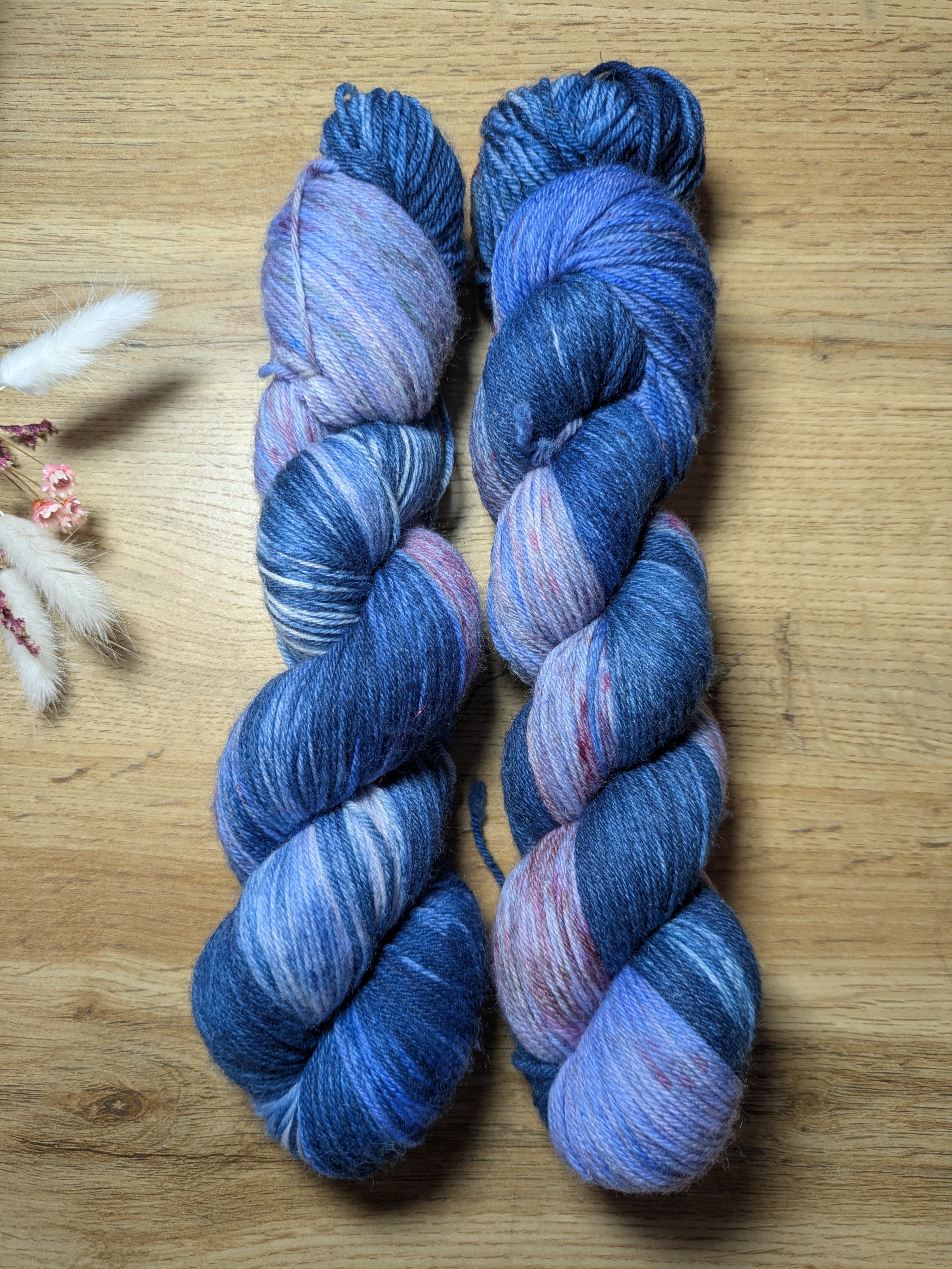 Soft Sock - "Dämmerstunde" handgefärbte Sockenwolle