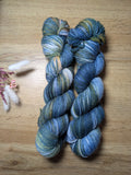 Soft Sock - "Moos & Meer" handgefärbte Sockenwolle