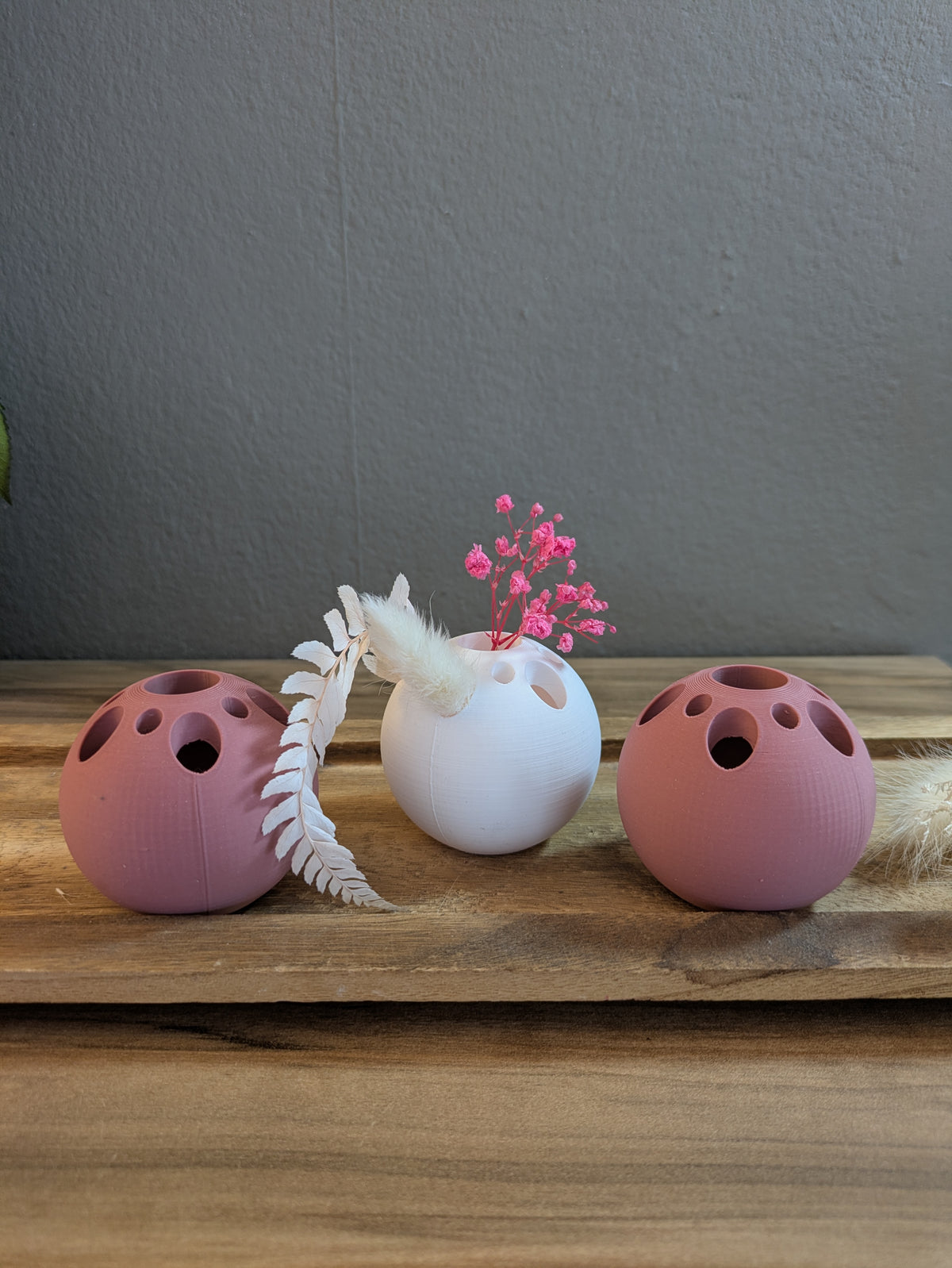 Blumenrettervase | Mini-Vase für einzelne Blumen & Trockenblumen