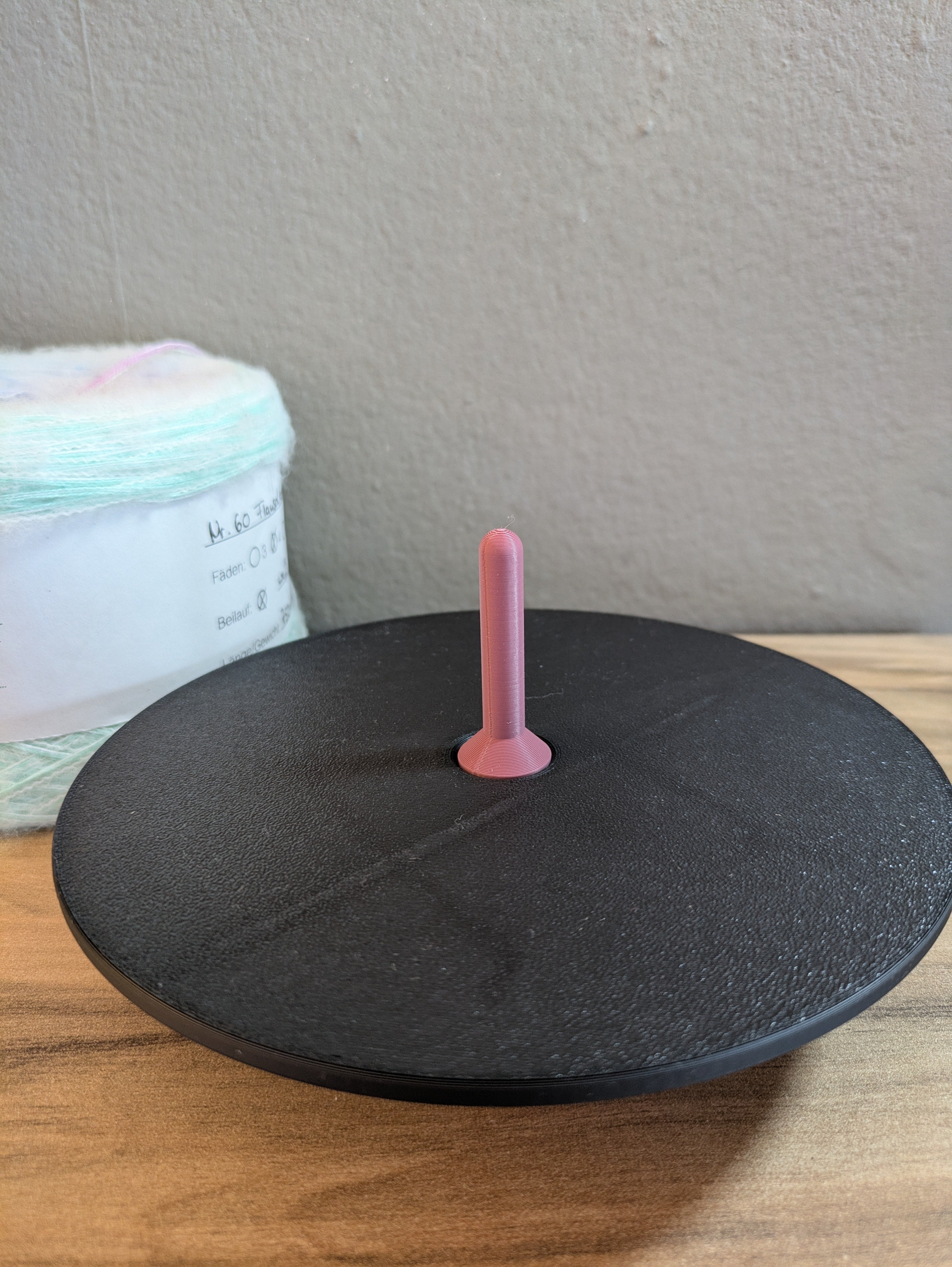 Vergrößerung für kleinen Wollabroller / Adapter für Bobbel und große Knäul