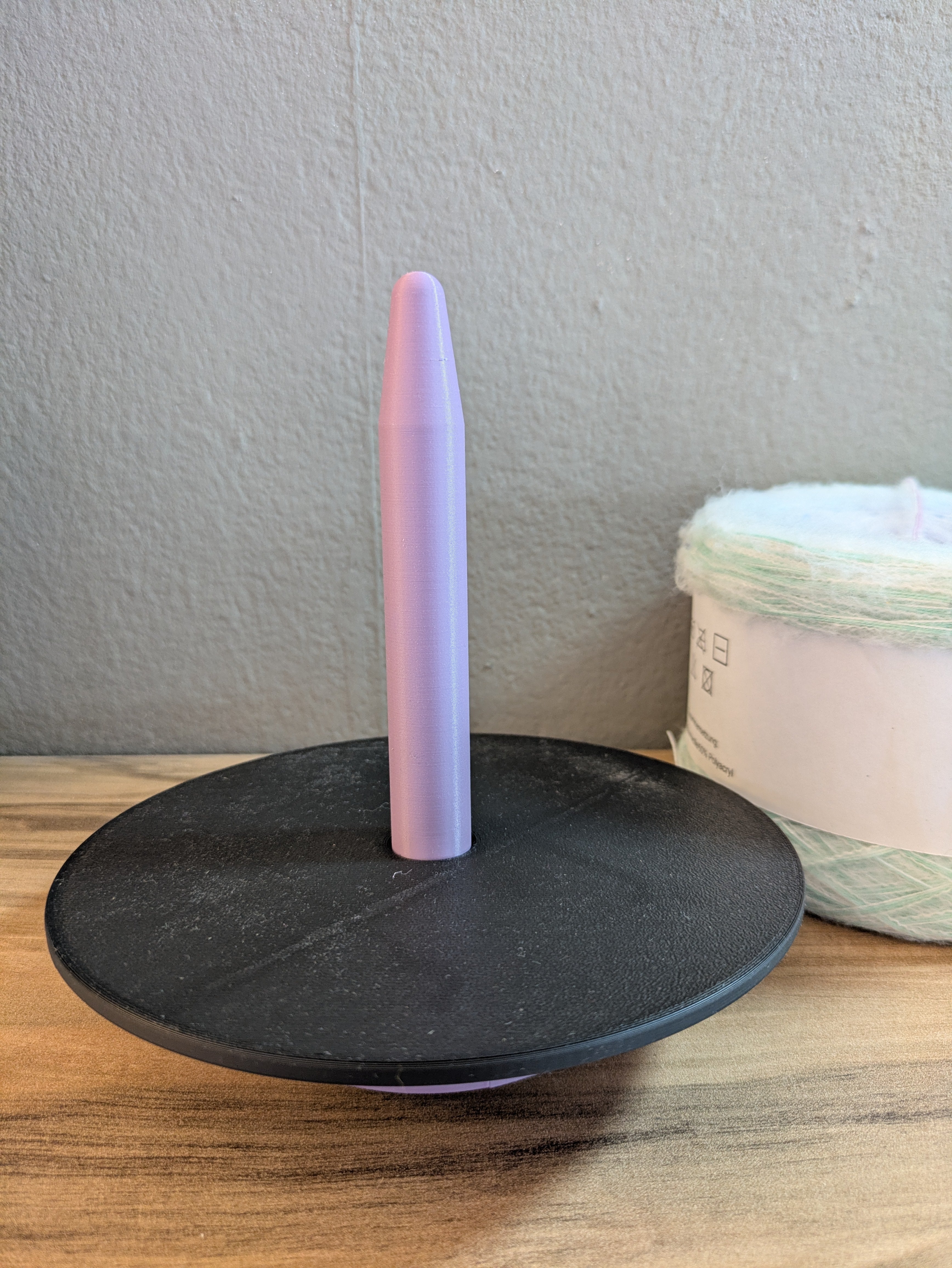 Vergrößerung für kleinen Wollabroller / Adapter für Bobbel und große Knäul