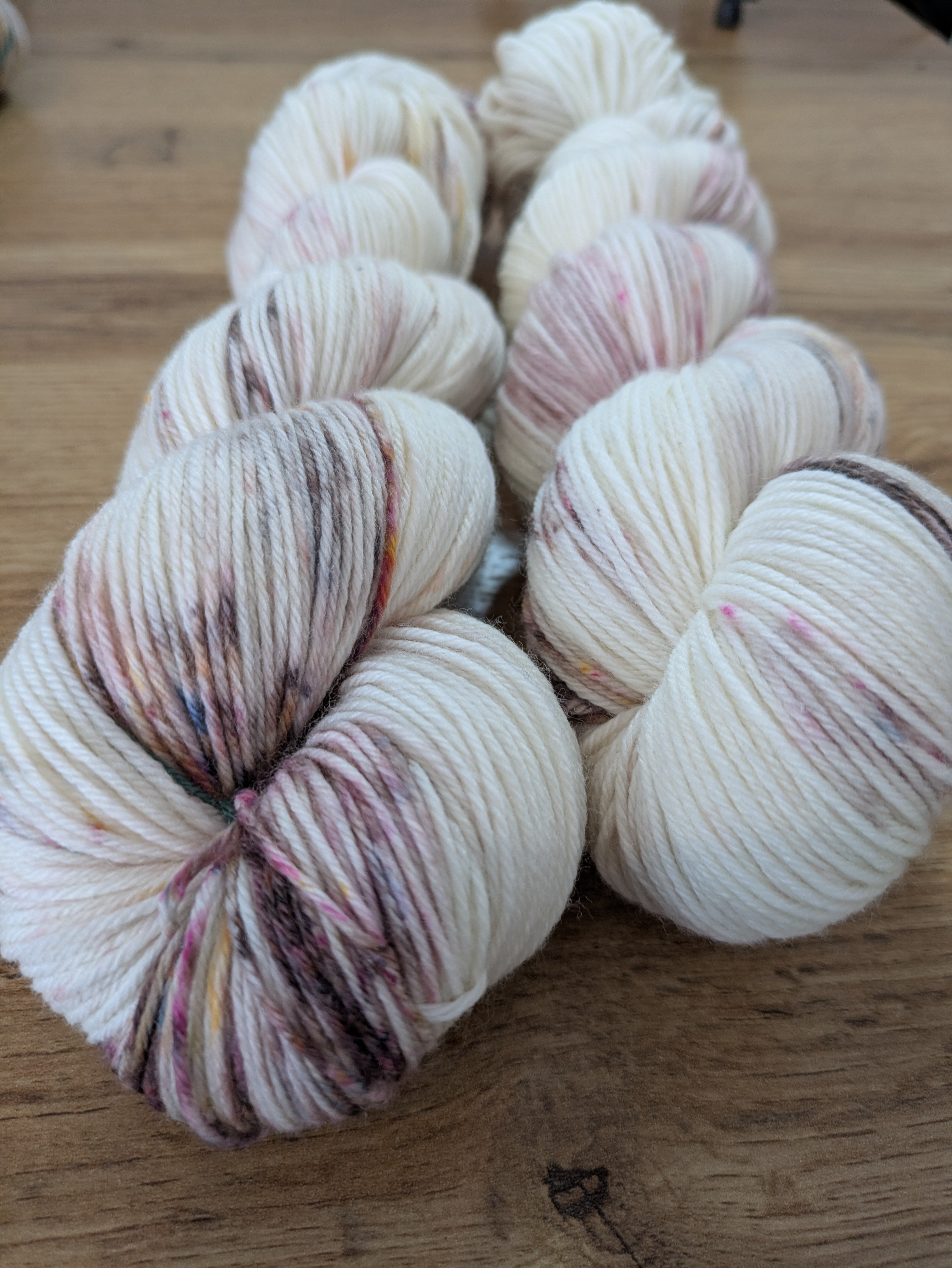 Soft Sock - Winterkonfetti" handgefärbte Sockenwolle