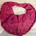 Handgestricktes Lacetuch - Merino-Yak