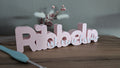 Schriftzug „Ribbeln ist mein Cardio“ | Deko für Strickfans